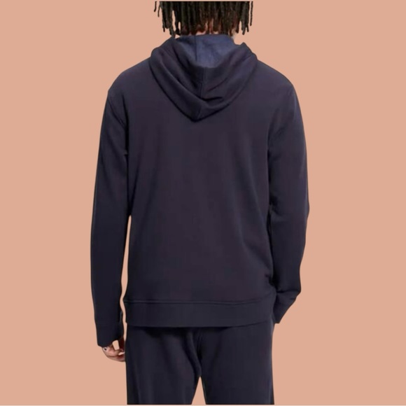 UGG-Gordon Zip Hoodie-Navy Blue - Picture 2 of 2